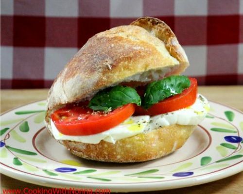 Panino alla Caprese